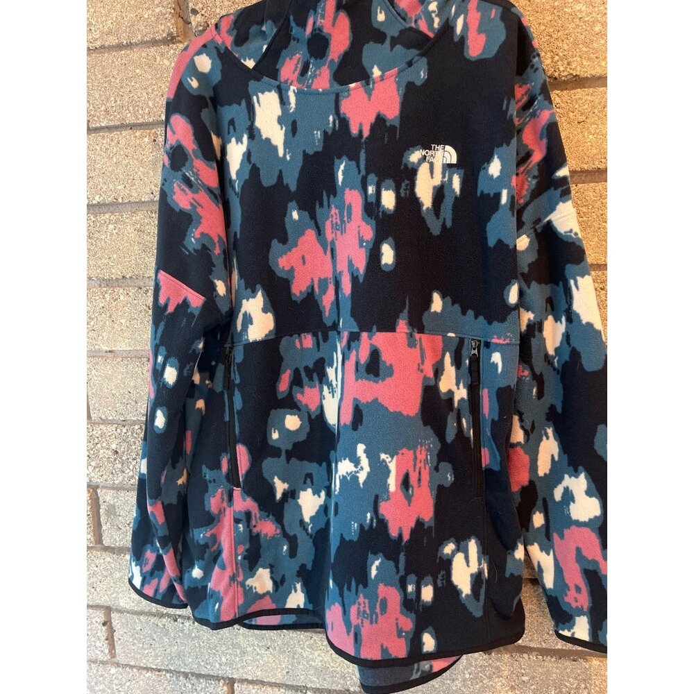 The North Face Womens Fleece Pullover Hoodie Multicolor Size M - Picture 6 of 12